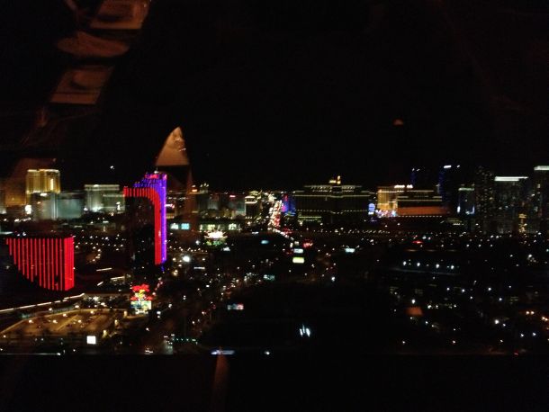 Las Vegas lights night